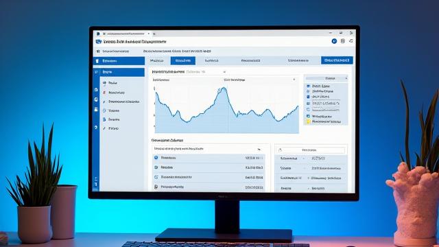 Sleek, professional mockup of Tech Liren dashboard running on a modern MacOS desktop