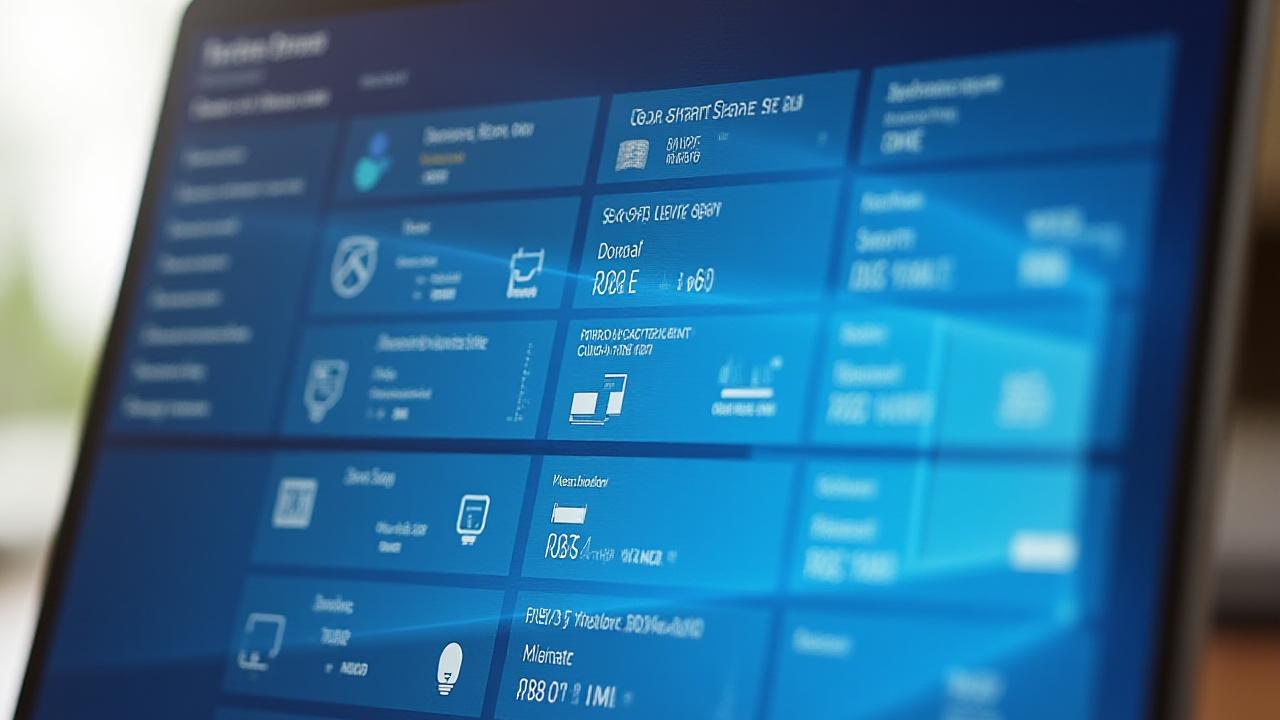 A detailed dashboard view showing a list of detected IoT devices like smart speakers, security cameras, and smart lighting, with their real-time connection status and data usage.