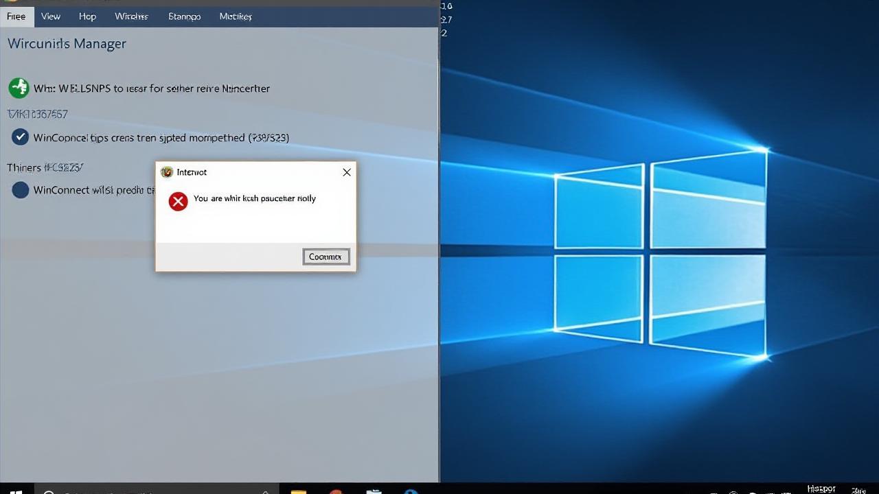 Split-screen showing a Windows 'No Internet Access' error message on one side and Tech Liren's 'Network Repaired' success screen on the other, demonstrating swift problem resolution.